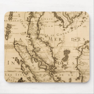 Tapis De Souris Carte antique d'Asie du Sud-Est   1687