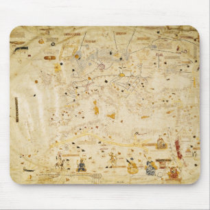 Tapis De Souris Carte de Charles V, carte de Mecia