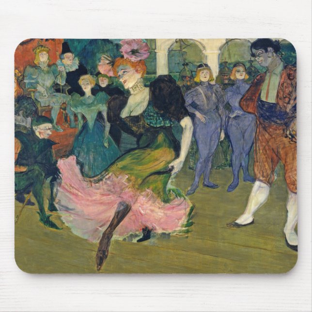 Tapis De Souris Carte de Henri De Toulouse-Lautrec | : Le voyage (Devant)