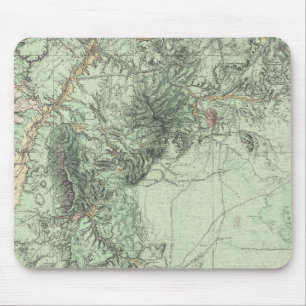 Tapis De Souris Carte de la classification des terres dans le cent