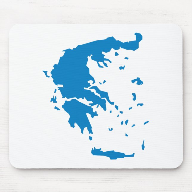Tapis De Souris Carte de la Grèce (Devant)