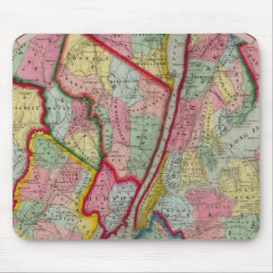 Tapis De Souris Carte De La Ville De New York