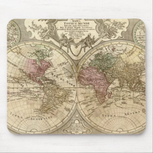 Tapis De Souris Carte de l'Ancien Monde Guillaume 1690