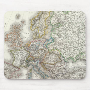 Tapis De Souris Carte de l'Atlas Européen
