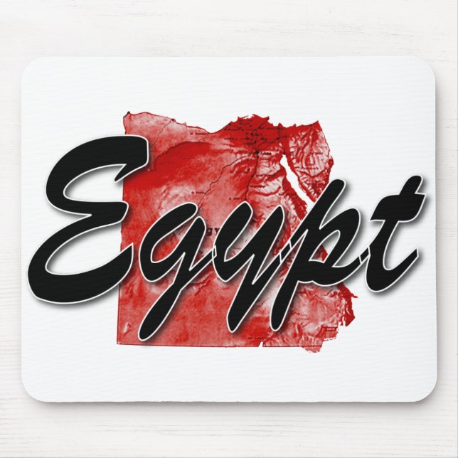 Tapis De Souris Carte de l'Égypte (Devant)