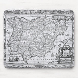 Tapis De Souris Carte de l'Espagne