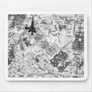 Tapis De Souris carte de Paris
