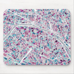 Tapis De Souris Carte de Paris France