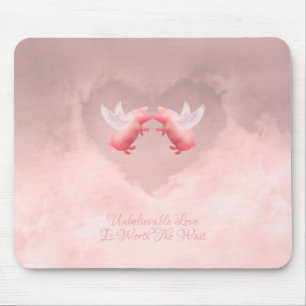 Tapis De Souris Carte de souris d'amour incroyable