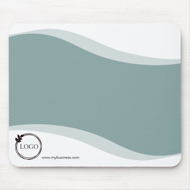 Tapis De Souris Carte de souris Logo (Devant)