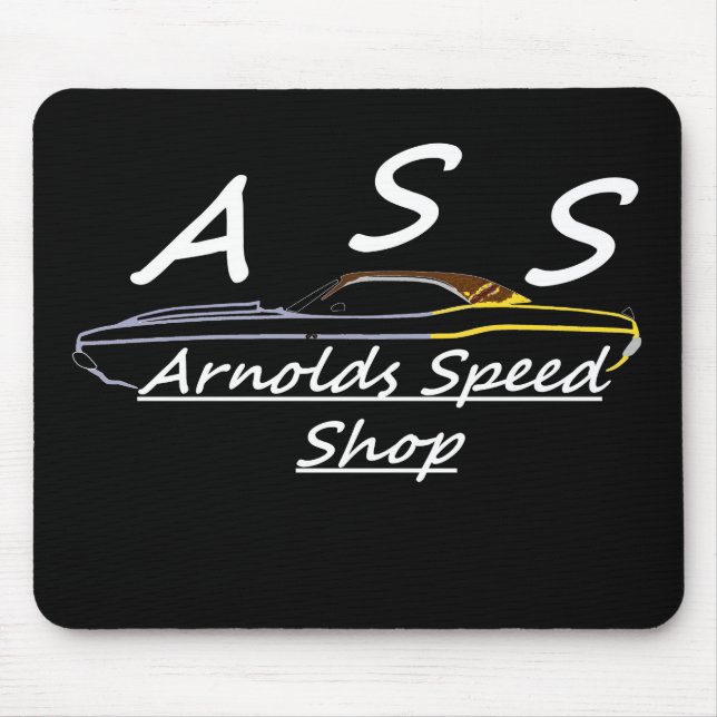 Tapis De Souris Carte de souris Logo (Devant)
