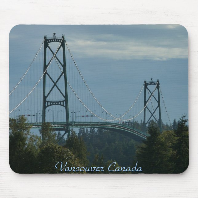 Tapis De Souris Carte de voeux Vancouver Canada Souvenir Vancouver (Devant)