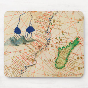Tapis De Souris Carte du Madagascar