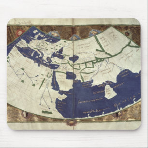 Tapis De Souris Carte du monde connu, de 'Geographia