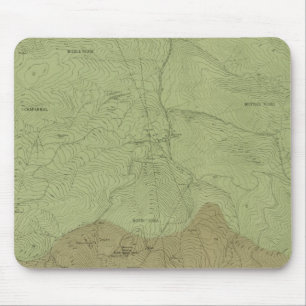 Tapis De Souris Carte géologique du nouveau district d'Idria