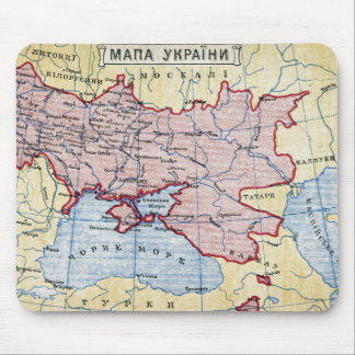 Tapis De Souris CARTE : L'UKRAINE, c1906