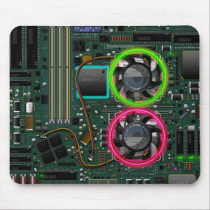 Tapis De Souris Carte mère d'ordinateur