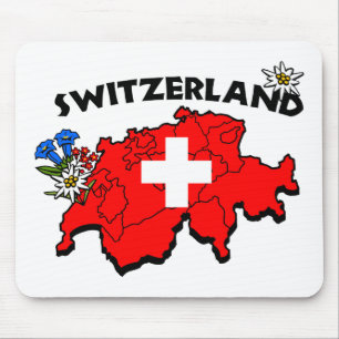 Tapis De Souris Carte Mousepad de Switz