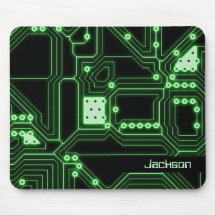 Carte Neon Green Circuit | Personnalisé
