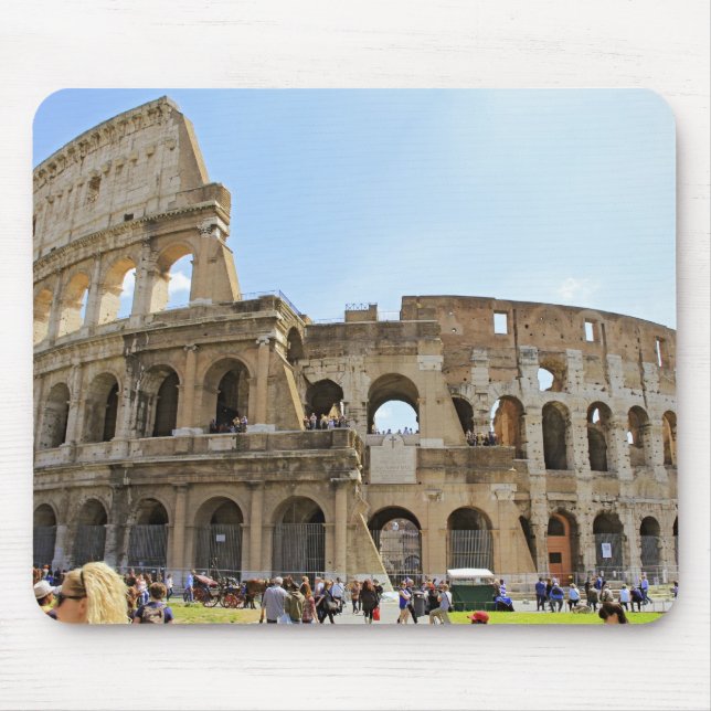 Tapis De Souris Carte postale Colesseum (Devant)