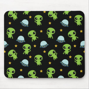 Tapis De Souris Carte souris Alien