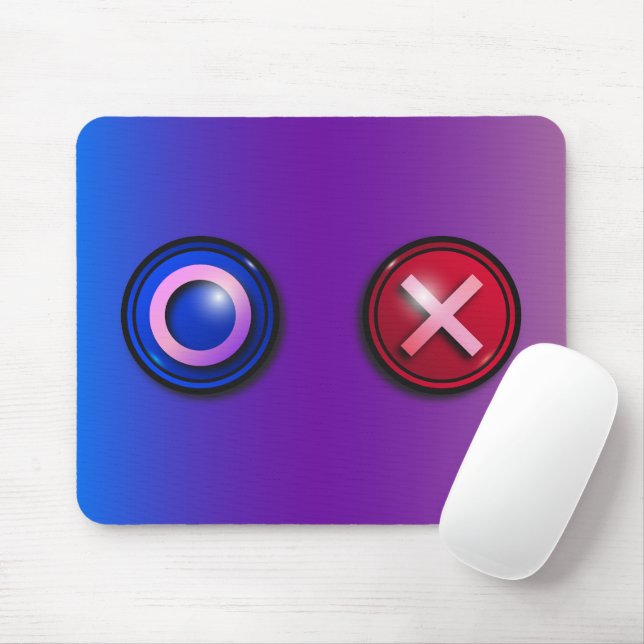 Tapis De Souris Carte Souris Avec Boutons De Vote Du Jeu (Avec souris)