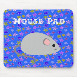 Tapis De Souris Carte souris avec souris mignonne