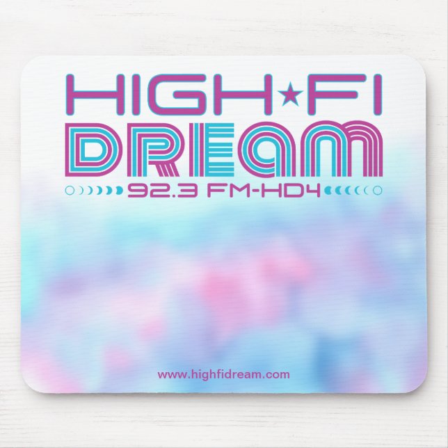 Tapis De Souris Carte souris de rêve HighFi (Devant)