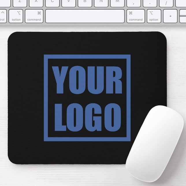 Tapis De Souris Carte souris du logo de l'entreprise (Créateur téléchargé)