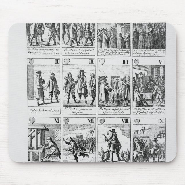 Tapis De Souris Cartes de jeu (Devant)