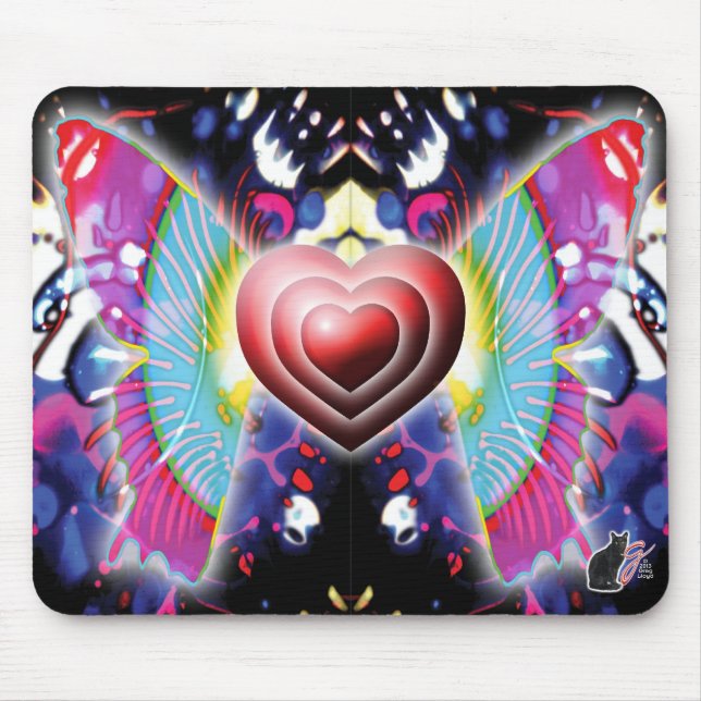 Tapis De Souris Cartes De Souris De Glys (Devant)