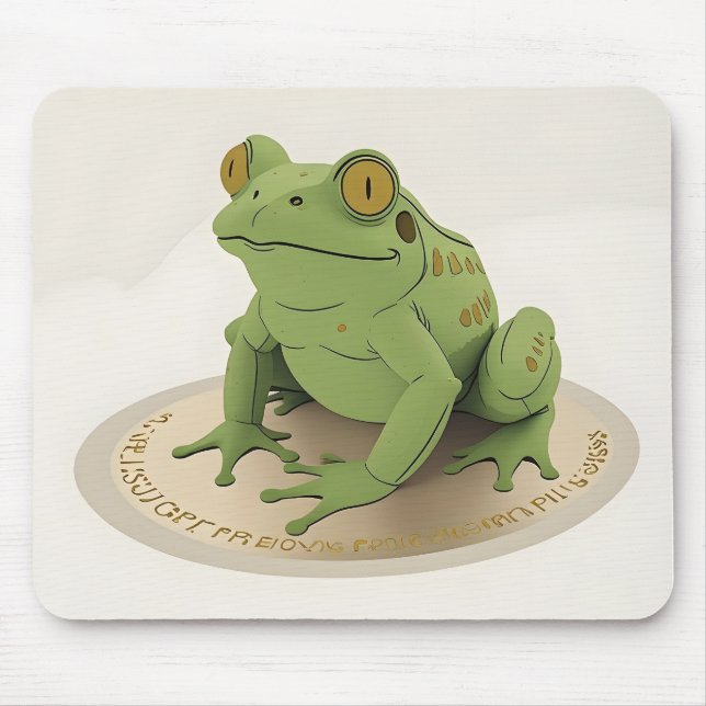 Tapis De Souris Cartographier la souris de grenouille (Devant)