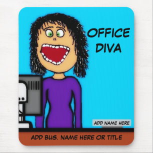 Tapis De Souris Carton Office Diva