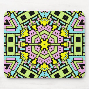 Tapis De Souris Cartoon Kaleidoscope 05