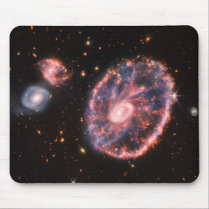 Tapis De Souris Cartwheel Galaxy, James Webb Télescope Spatial