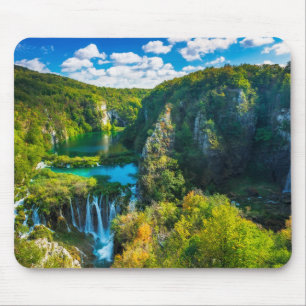Tapis De Souris Cascade élégante, Croatie
