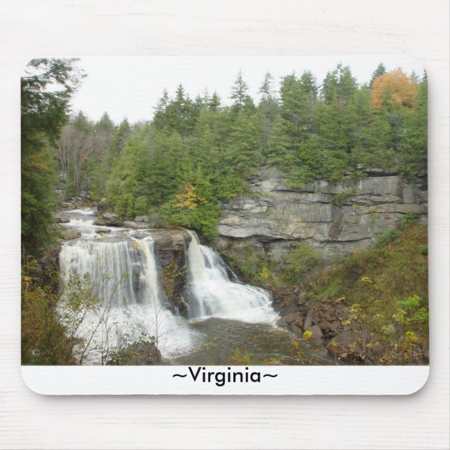 Tapis De Souris Cascade Virginie-Occidentale Mousepad (Devant)