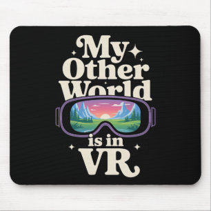 Tapis De Souris Casque de réalité virtuelle pour des mondes de jeu