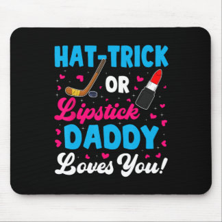 Tapis De Souris Casquette Amusant-Trick Ou Lipstick Papa Vous Aime