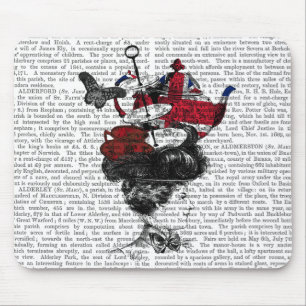 Tapis De Souris Casquette britannique de thé d'après-midi
