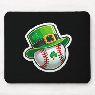Tapis De Souris Casquette de baseball de la Saint-Patrick Lucky Sh