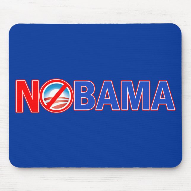 Tapis De Souris Casquettes de Nobama, tasses, sweat - shirts à (Devant)