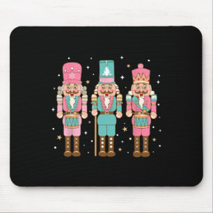 Tapis De Souris Casse-Noisette Rose vintage Squad Femmes de Noël R