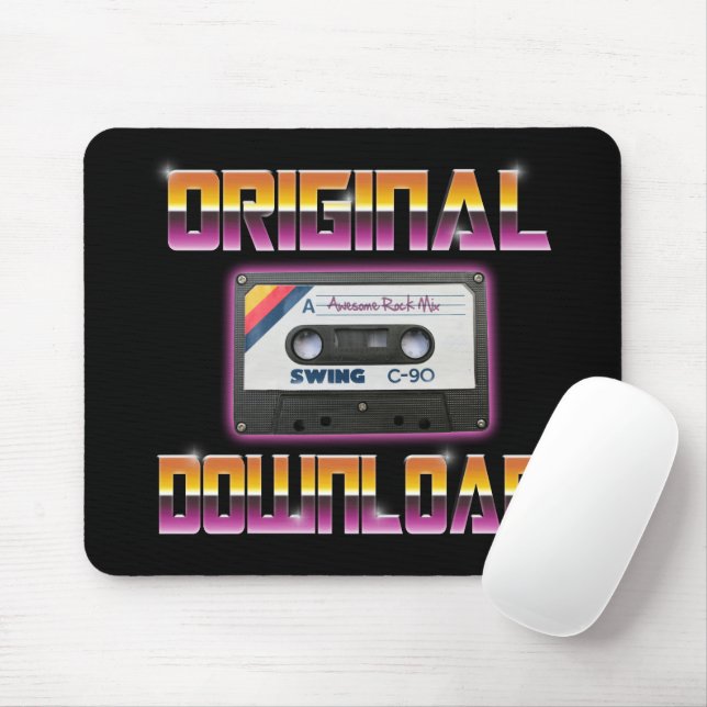 Tapis De Souris Cassette de téléchargement d'origine (Avec souris)