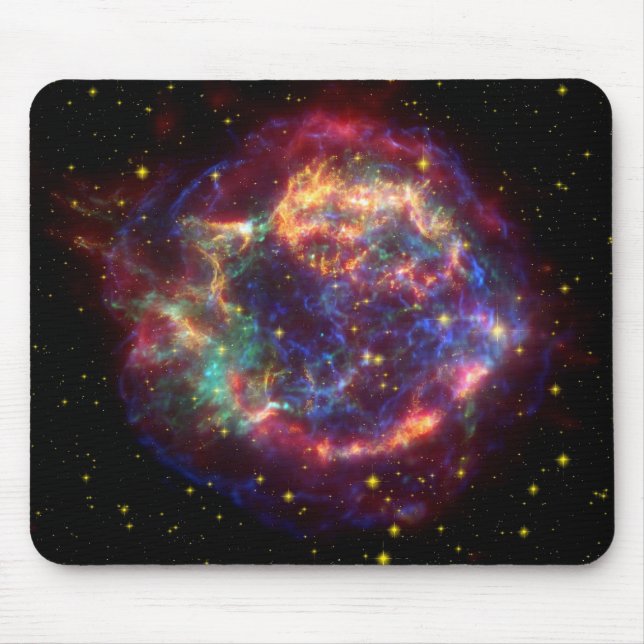 Tapis De Souris Cassiopeia Galaxy Remnant Supernova (Devant)