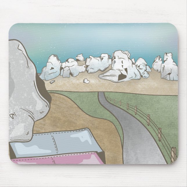 Tapis De Souris Castle hill bouldering Nouvelle-Zélande (Devant)