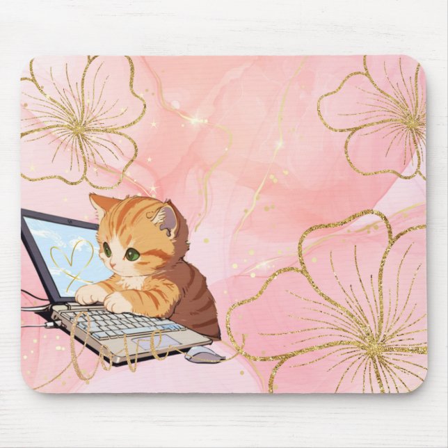 Tapis De Souris Catマウスパッド (Devant)