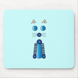 Tapis De Souris CAT bleu