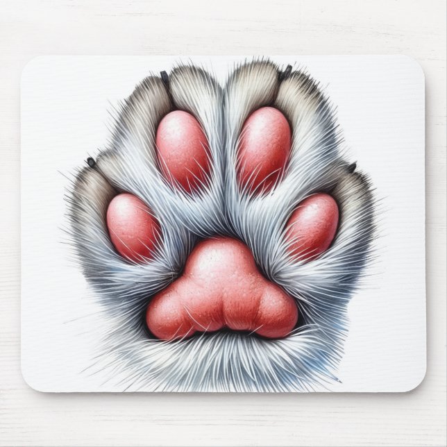 Tapis De Souris Cat Claw Mouse Pad – Cute & Fun (Devant)