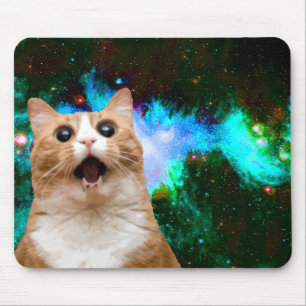TAPIS DE SOURIS CAT GALAXY